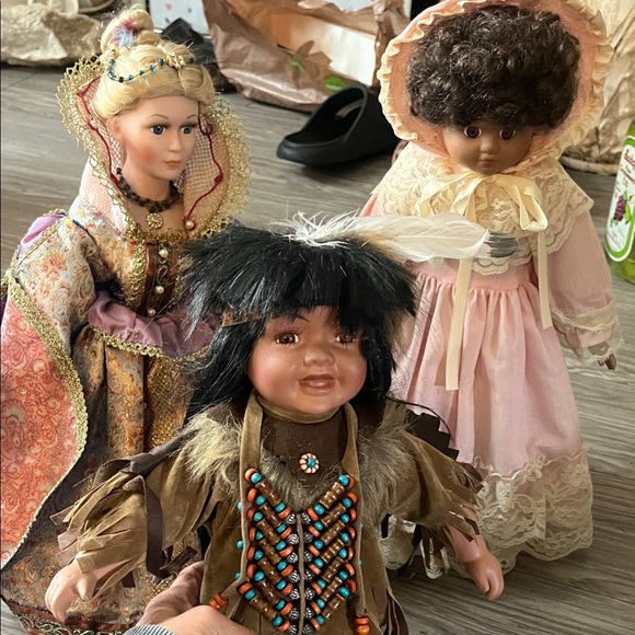 3 Vintage Dolls